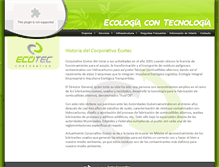 Tablet Screenshot of ecotec.mx