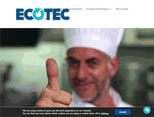 Tablet Screenshot of ecotec.ie